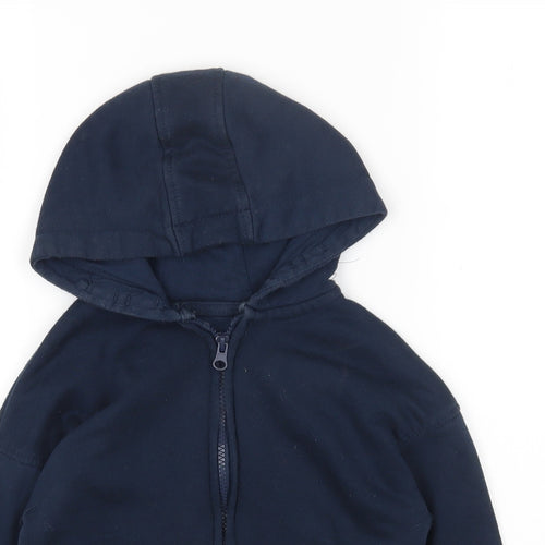 Primark Boys Blue Jacket Size 6-7 Years Zip