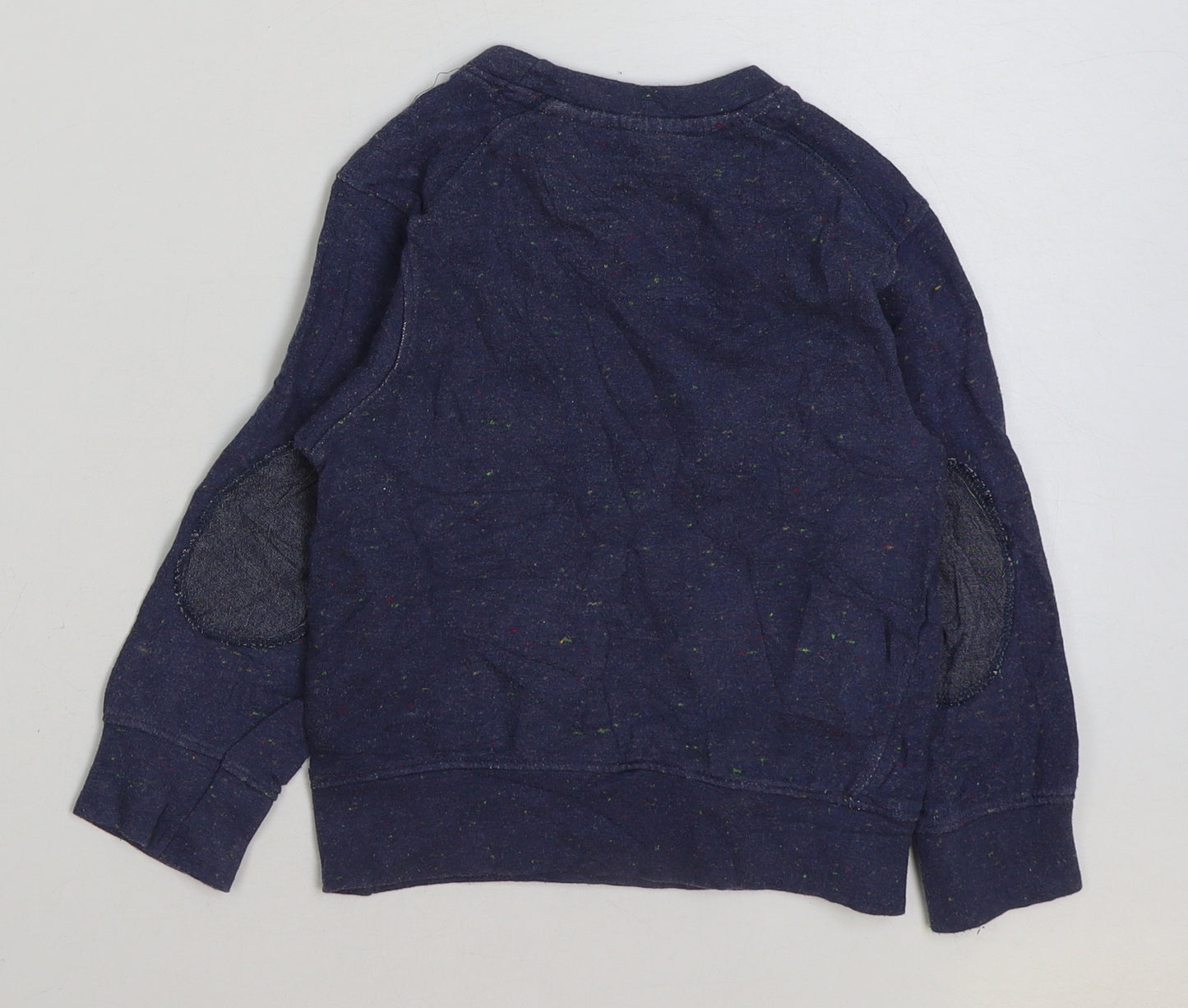Primark Boys Blue Polyester Pullover Sweatshirt Size 4-5 Years Pullover