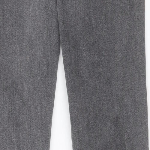 ONLY & SONS Mens Grey Cotton Straight Jeans Size 28 in L32 in Slim Button