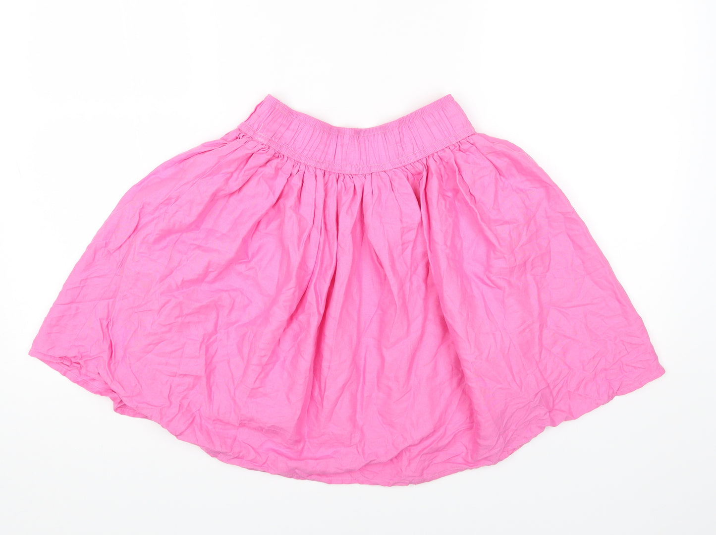 L.O.G.G Girls Pink Viscose Mini Skirt Size 12-13 Years Regular