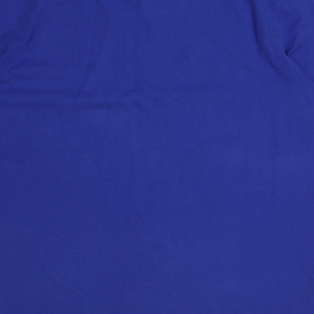Dare 2B Mens Blue Cotton T-Shirt Size XL Round Neck - Evolution