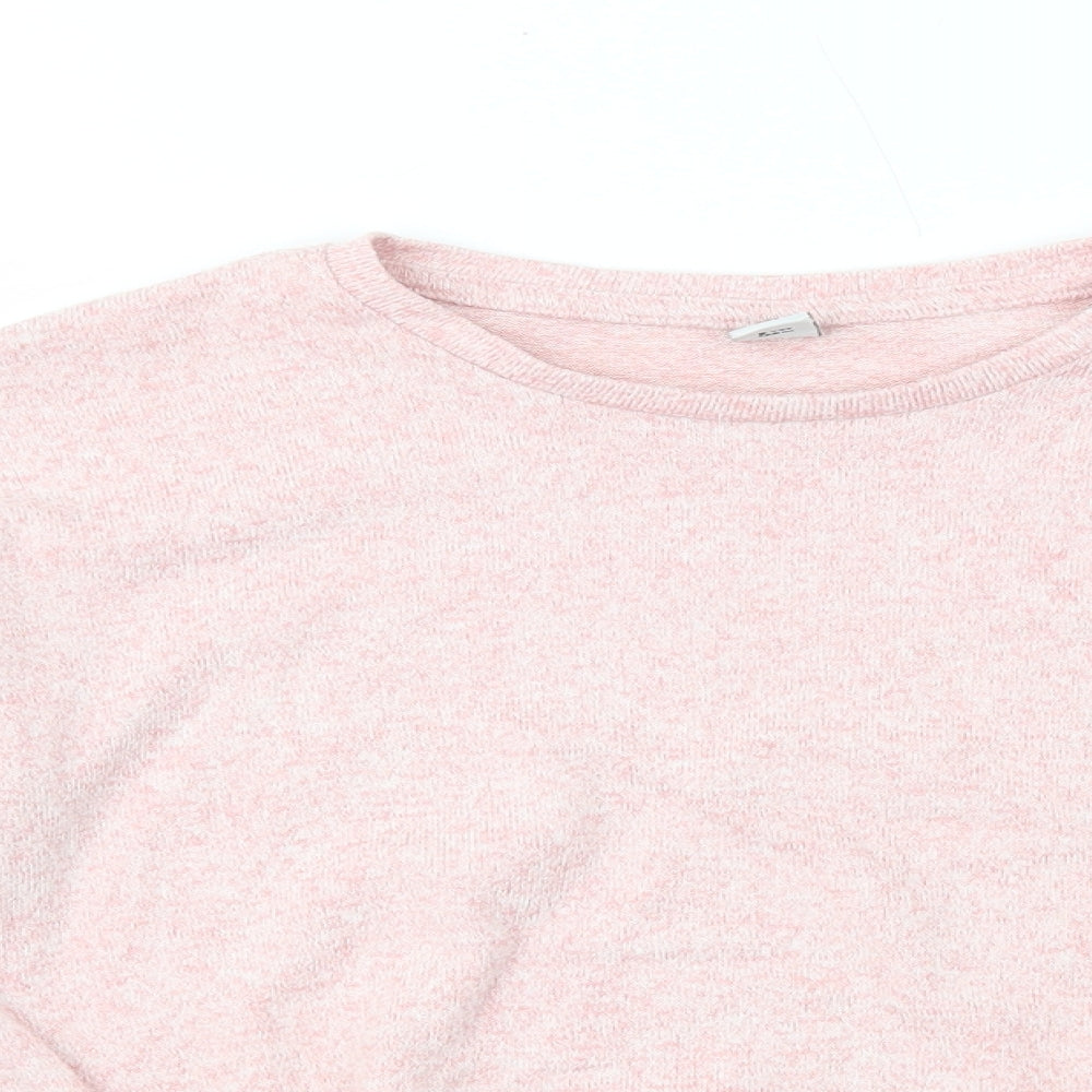 TU Girls Pink Viscose Pullover Sweatshirt Size 9 Years Pullover