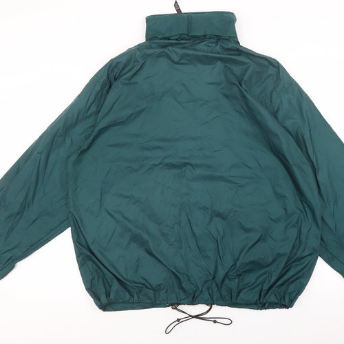 BHS Mens Green 3-in-1 Jacket Coat Size L Zip