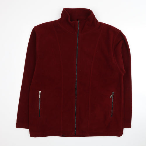 Peter Gribby Mens Red Jacket Size M Zip