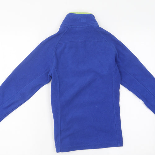 Karrimor Boys Blue Polyester Pullover Sweatshirt Size 9-10 Years Zip