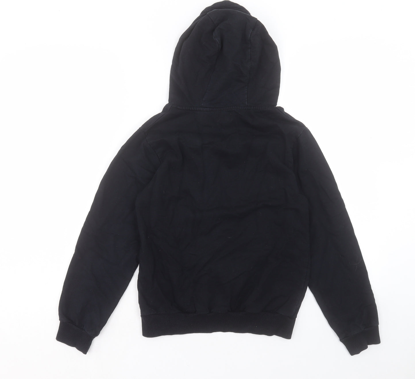 Studio Boys Black Cotton Pullover Hoodie Size 10-11 Years Pullover - No Limits