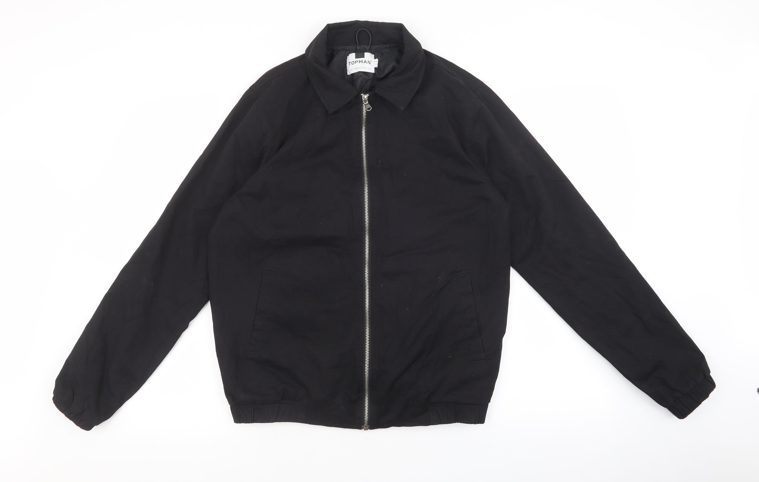 Topman black sale bomber jacket