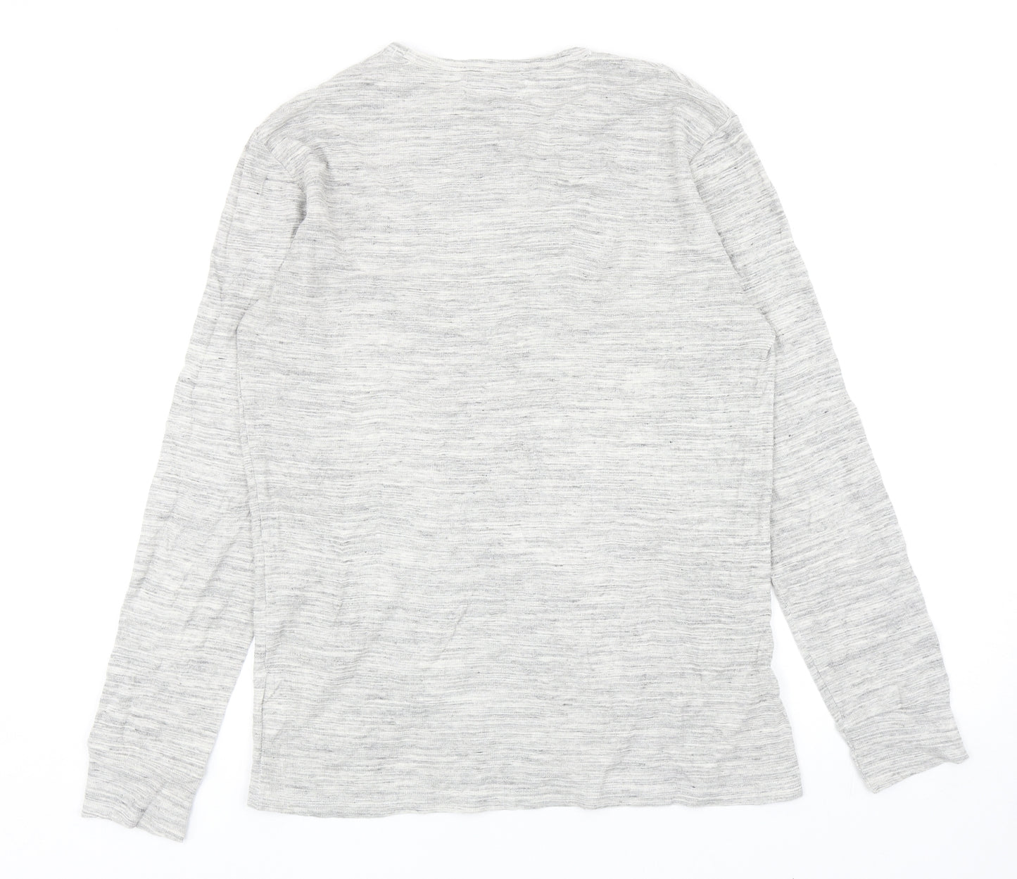 Primark Mens Grey Cotton Pullover Sweatshirt Size M