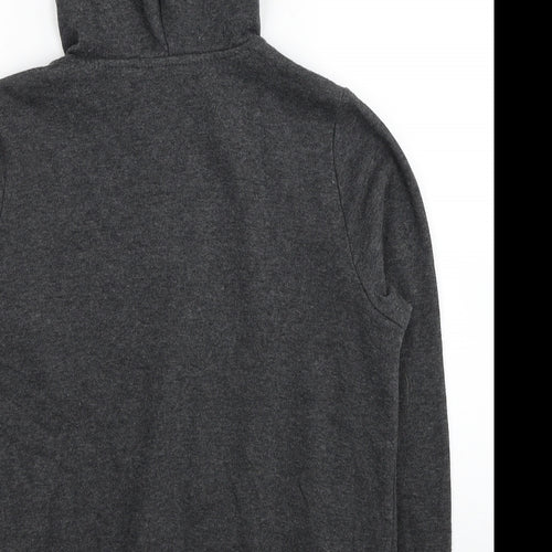 Westham United Boys Grey Polyester Full Zip Hoodie Size 12-13 Years Zip - Official Merchandise
