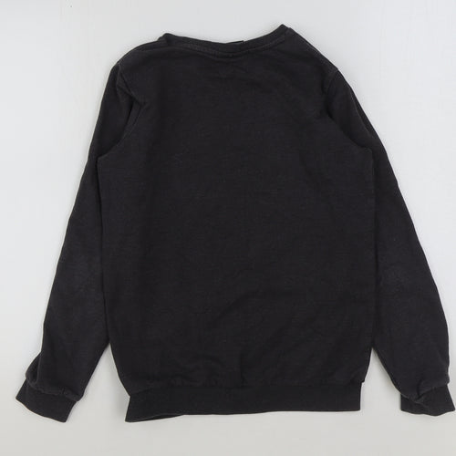 matala Boys Grey Cotton Pullover Sweatshirt Size 12 Years Pullover - Fortnite