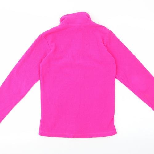 Gelert Girls Pink Cotton Full Zip Hoodie Size 11-12 Years