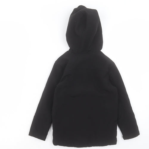 Mountain Warehouse Boys Black Jacket Size 3-4 Years Zip