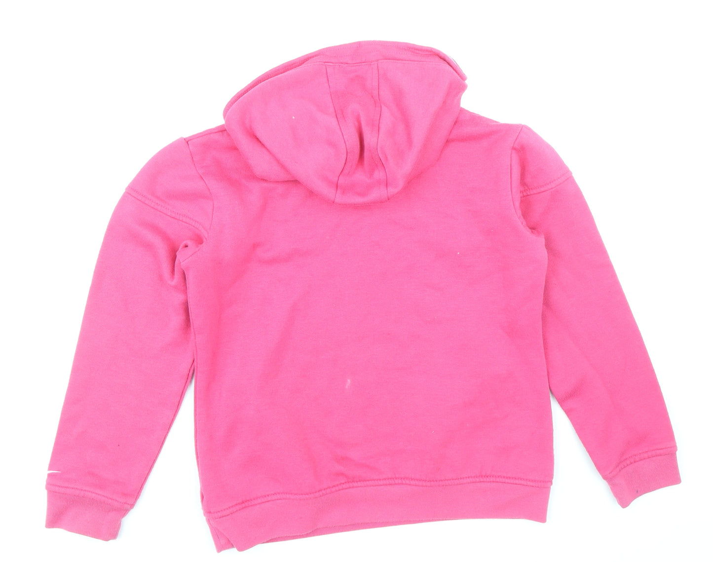 LA Gear Girls Pink Polyester Pullover Hoodie Size 9-10 Years Pullover - Panelling