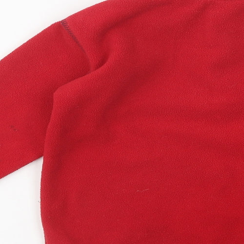 Urban Rascals Boys Red Polyester Pullover Sweatshirt Size 2-3 Years Zip