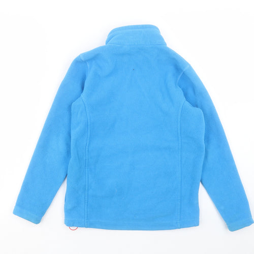 Hi Gear Boys Blue Jacket Size 9-10 Years Zip