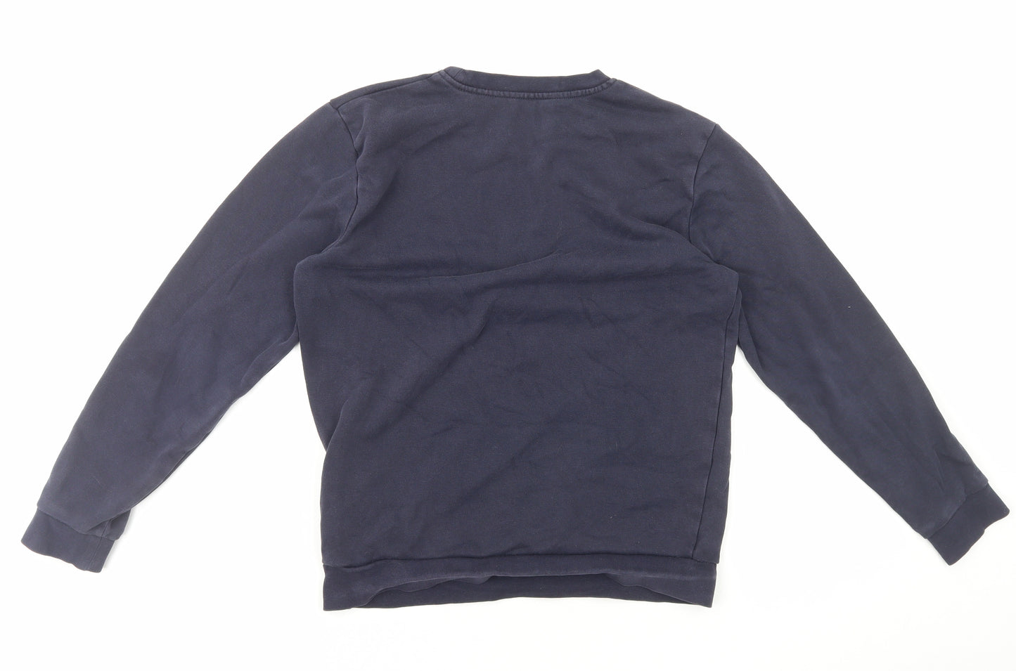 George Boys Blue Cotton Pullover Sweatshirt Size 12-13 Years Pullover
