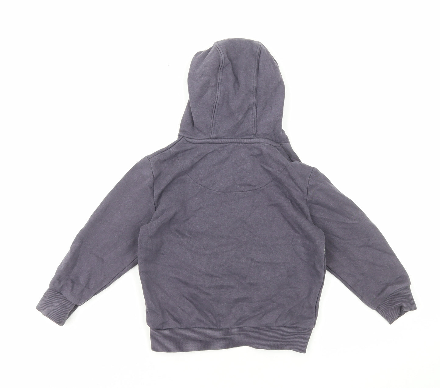 Nutmeg Boys Blue Cotton Pullover Hoodie Size 3-4 Years Pullover