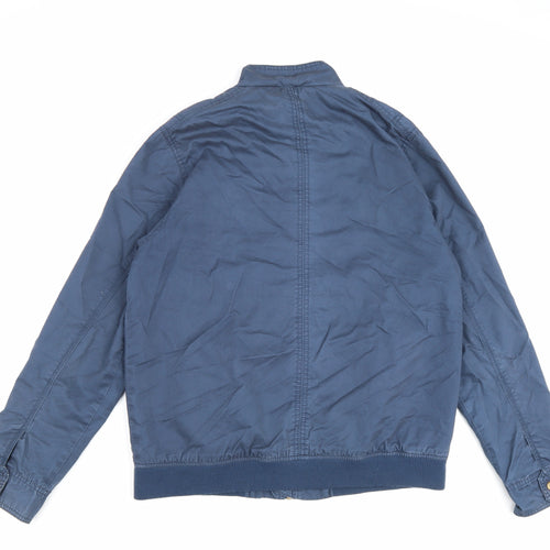 F&F Mens Blue Jacket Size L Zip