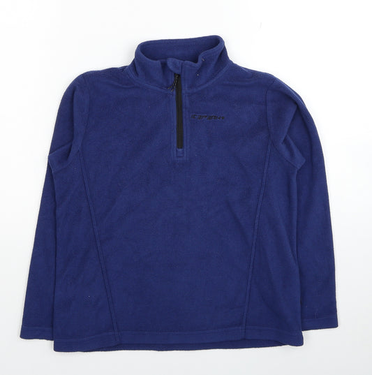 Icepeak Boys Blue Polyester Pullover Sweatshirt Size 7-8 Years Pullover