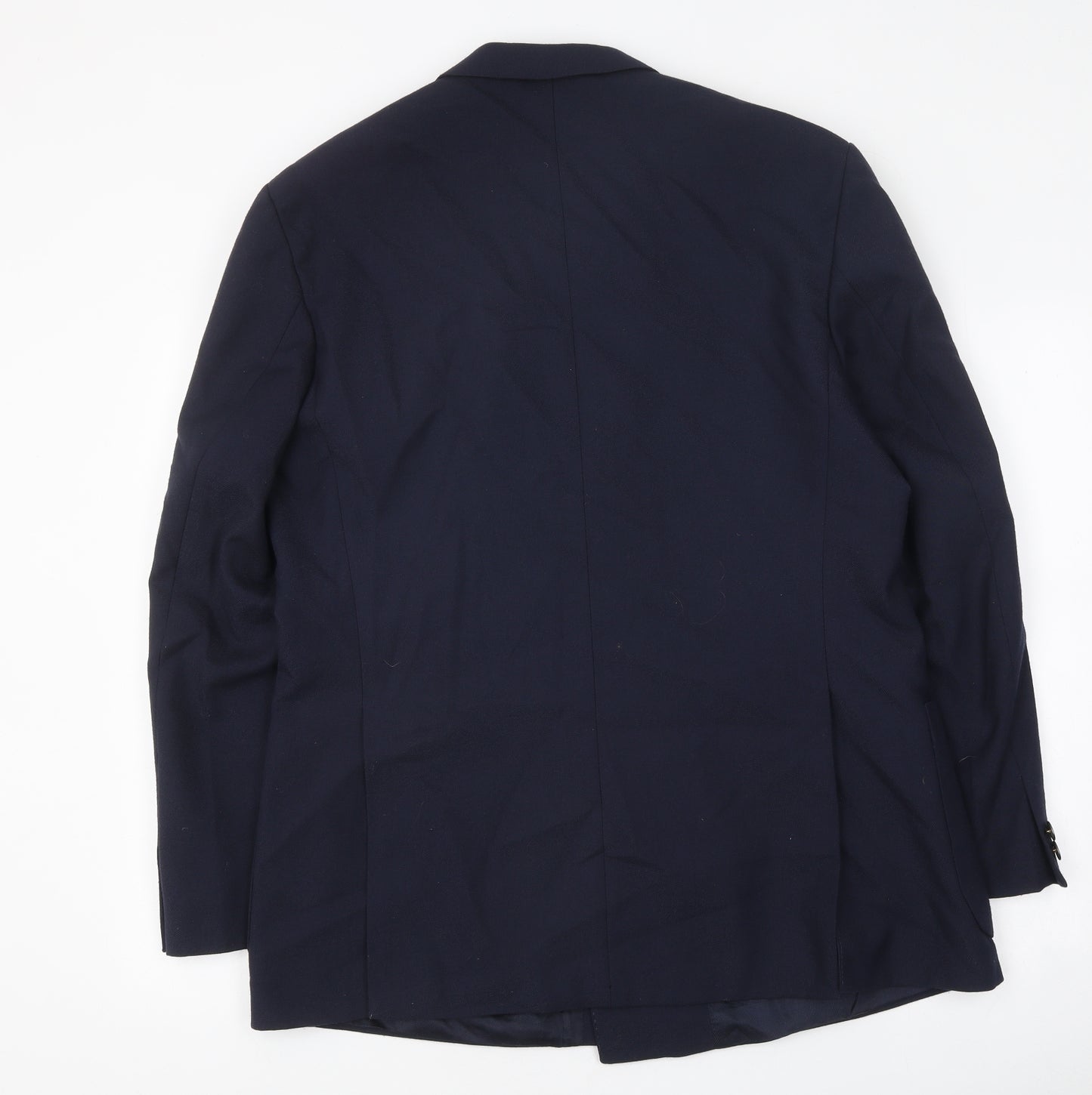 James Barry Mens Blue Jacket Size 40 Button
