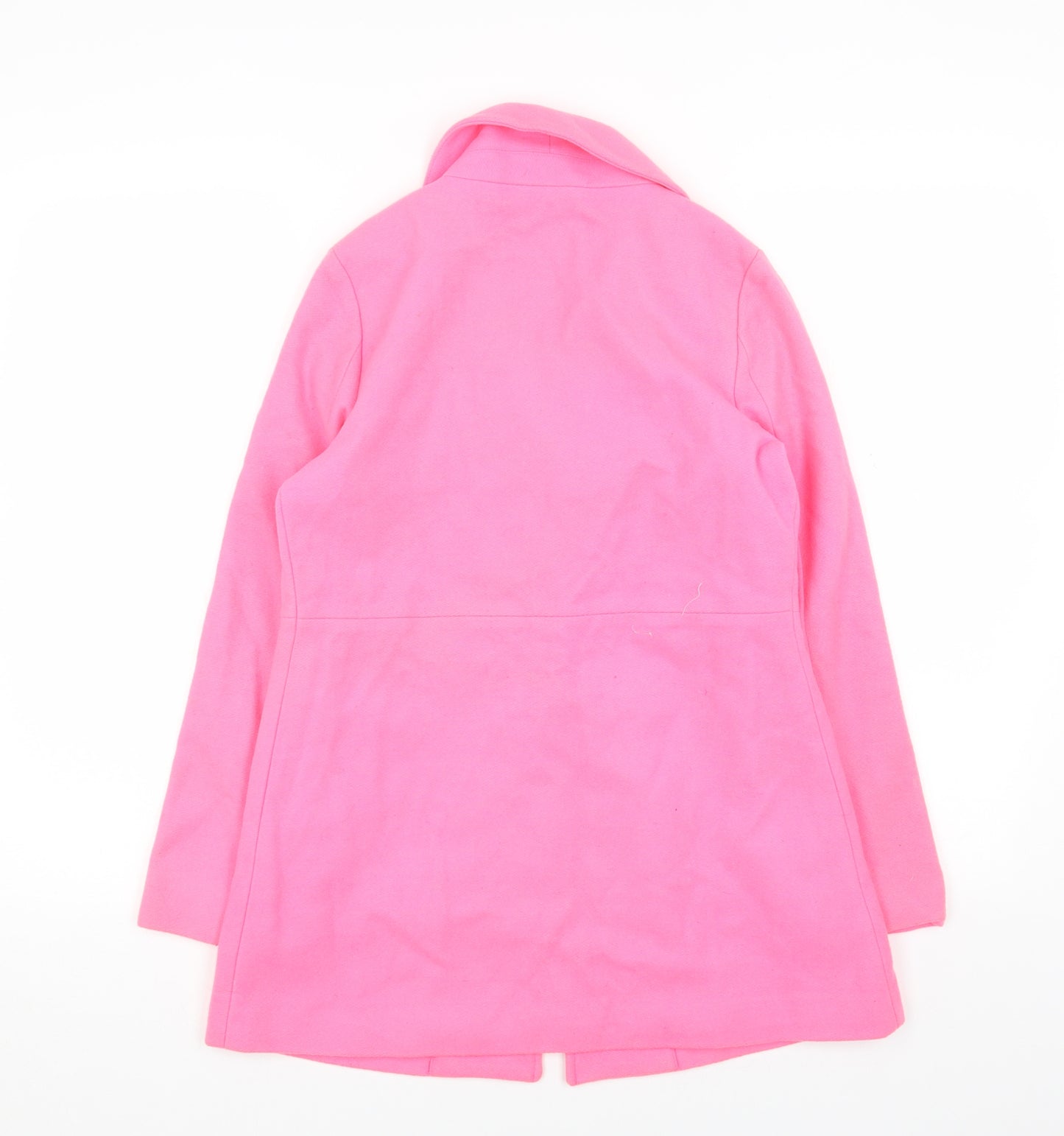 Gap Girls Pink Overcoat Jacket Size 12-13 Years Button