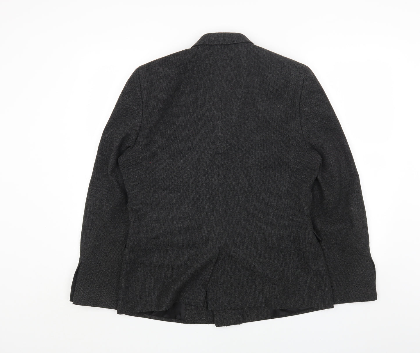 ASOS Mens Grey Jacket Blazer Size 40 Button