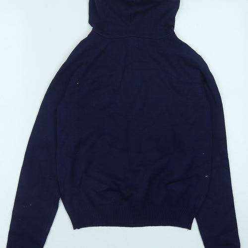 Primark Girls Blue Viscose Pullover Hoodie Size 12-13 Years Pullover