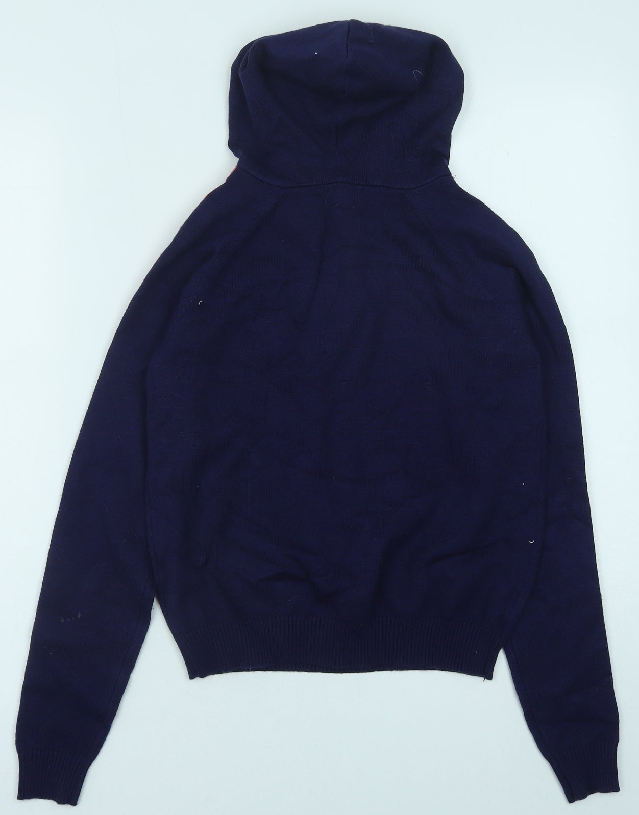 Primark Girls Blue Viscose Pullover Hoodie Size 12-13 Years Pullover
