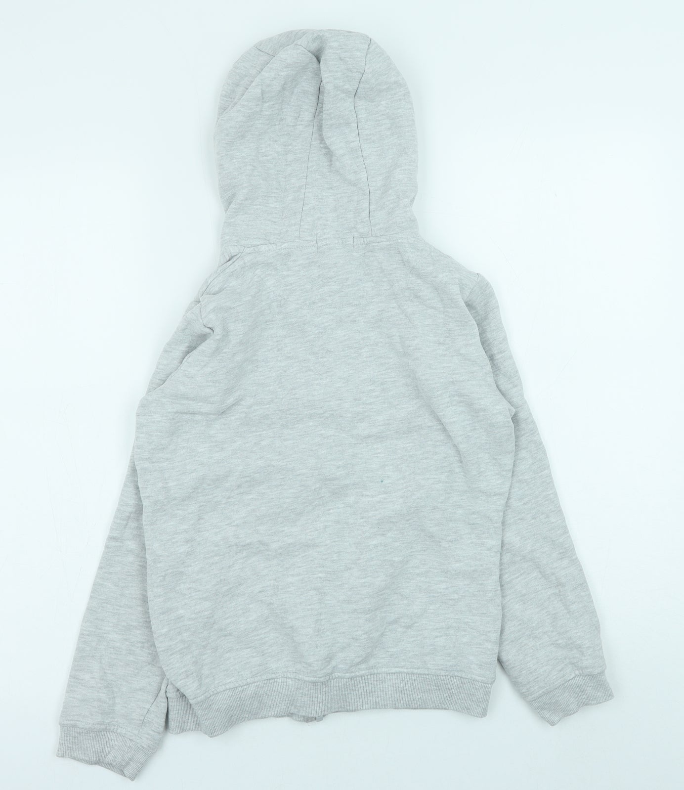 Primark Girls Grey Polyester Full Zip Hoodie Size 12-13 Years Zip