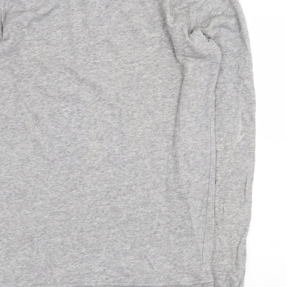 Cedar Wood State Mens Grey Cotton Pullover Sweatshirt Size M