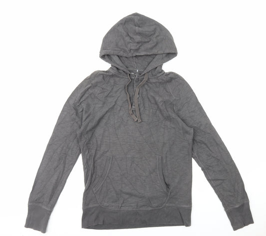 Gap Mens Grey Cotton Pullover Hoodie Size S