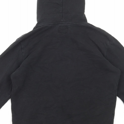 ONLY & SONS Mens Black Cotton Pullover Hoodie Size S