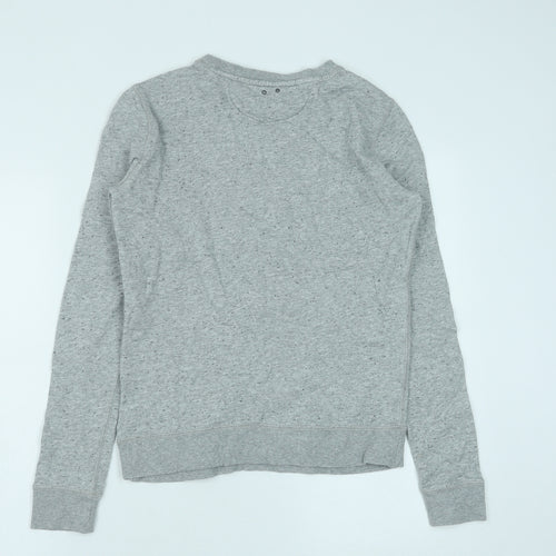 Superdry Mens Grey Cotton Pullover Sweatshirt Size S