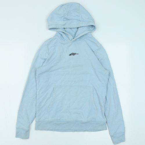 NEXT Boys Blue Cotton Pullover Hoodie Size 11 Years Pullover