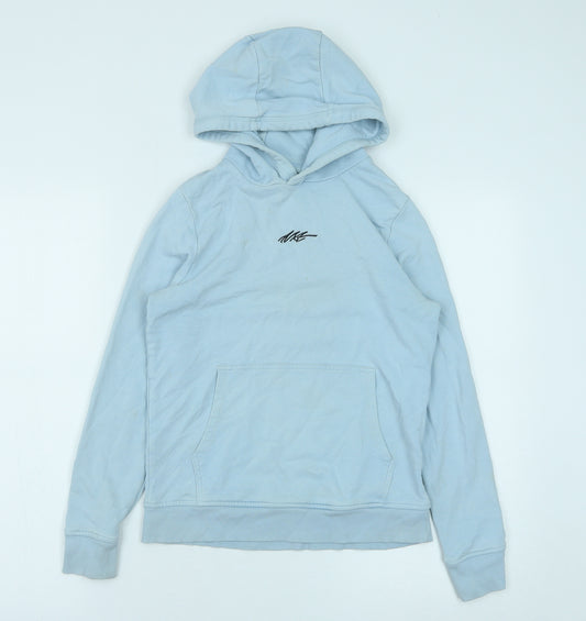 NEXT Boys Blue Cotton Pullover Hoodie Size 11 Years Pullover
