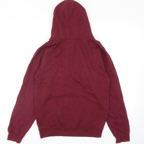 Club Boys Red Cotton Pullover Hoodie Size 12-13 Years Pullover - Eat. Sleep. Football Repeat