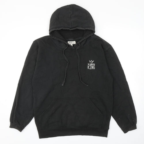 Arco Essentials Mens Black Cotton Pullover Hoodie Size S - The Sandwich King