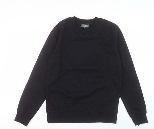 Primark Mens Black Cotton Pullover Sweatshirt Size M