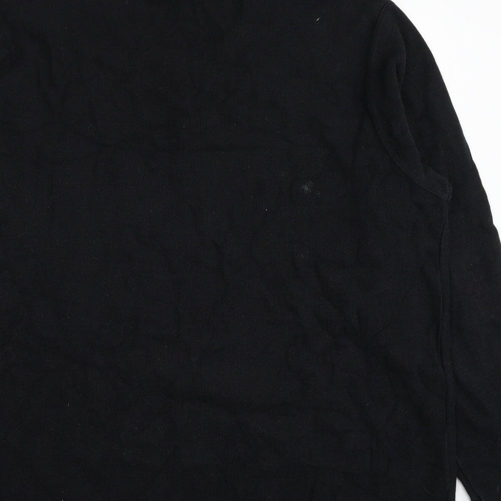 Burton Mens Black Cotton Pullover Sweatshirt Size M
