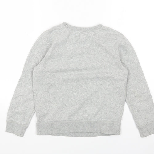 Gap Boys Grey Cotton Pullover Sweatshirt Size 8 Years Pullover - Gap NYC