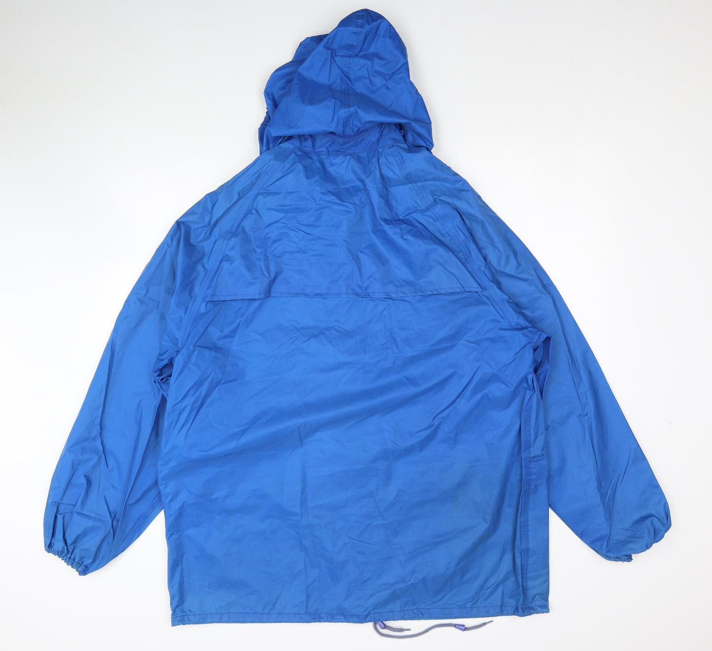 Sporting Club Mens Blue Windbreaker Jacket Size L Zip