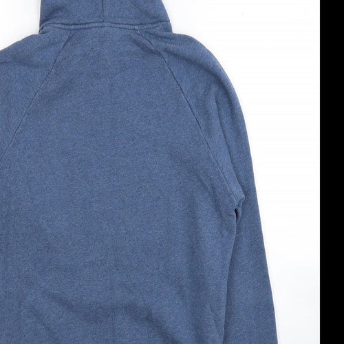 Divided by H&M Mens Blue Cotton Pullover Hoodie Size S