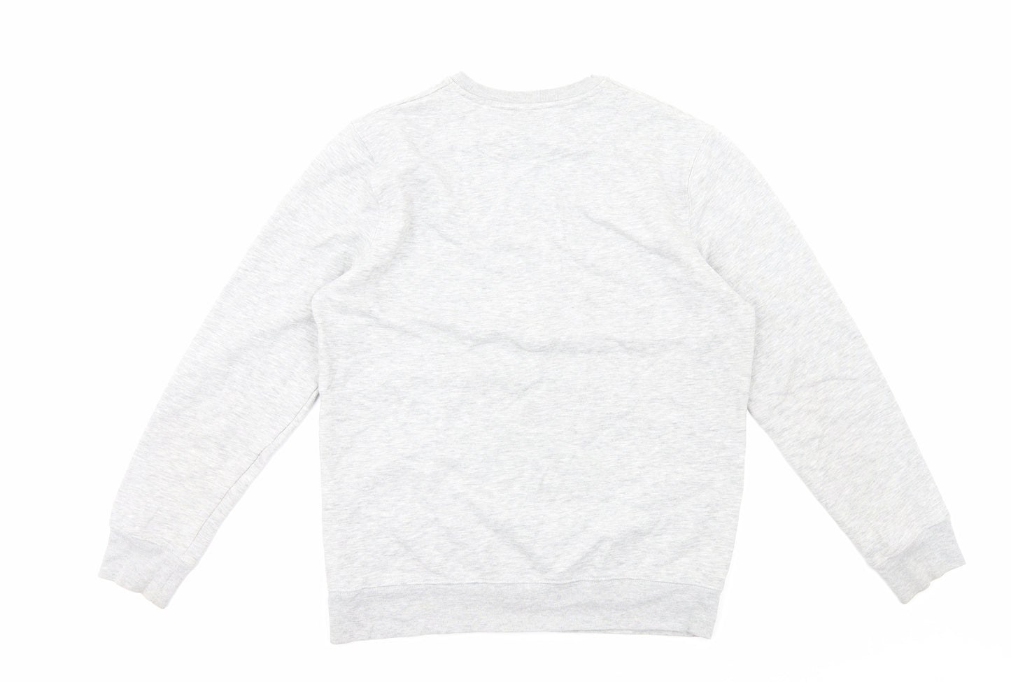MSRP Mens Grey Cotton Pullover Sweatshirt Size M