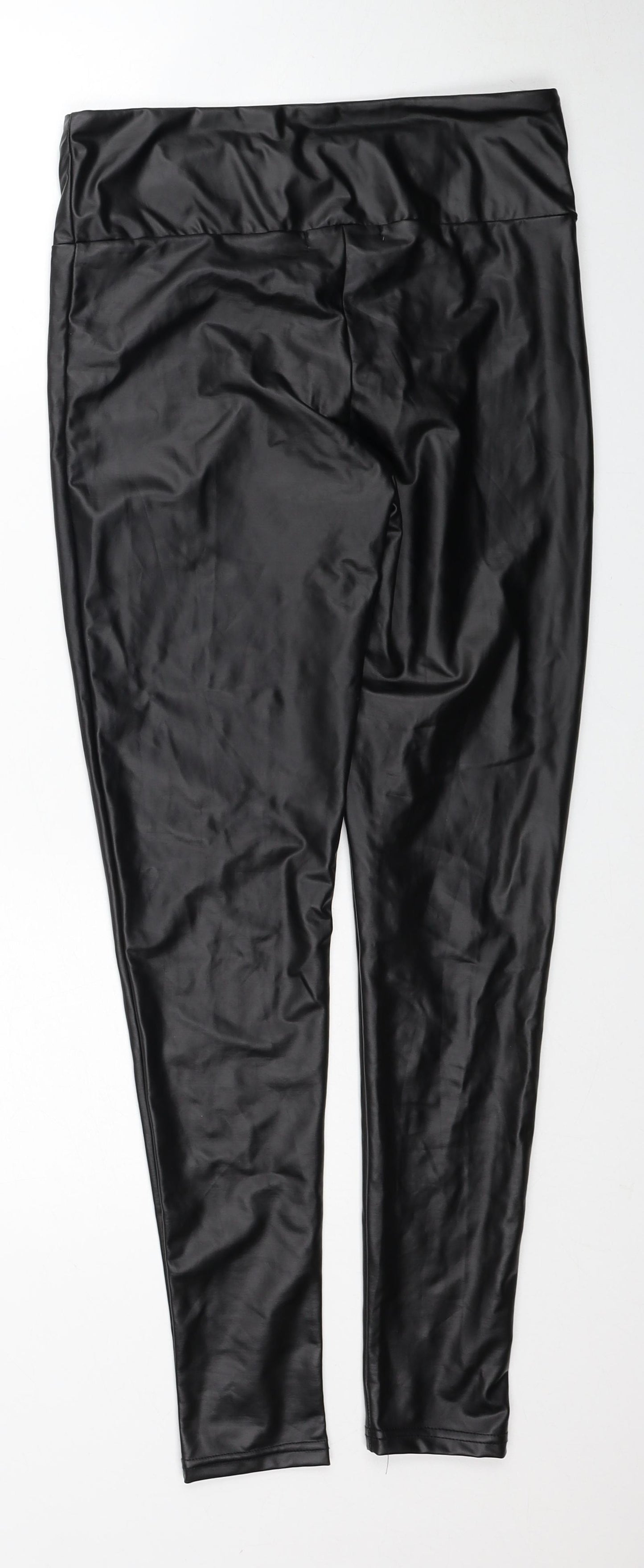 Primark Womens Black Polyester Jogger Leggings Size 10