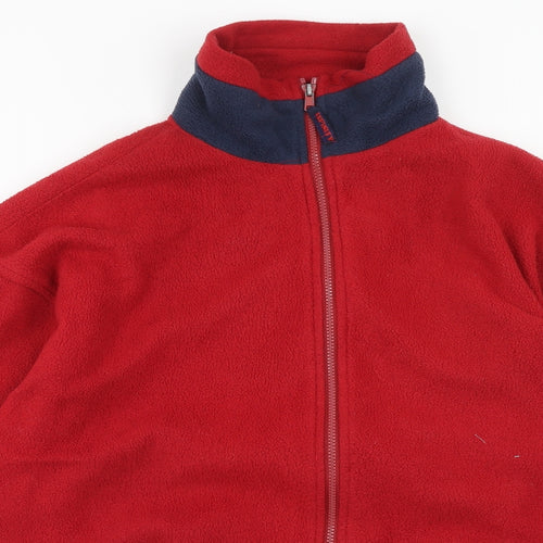 Infinity Mens Red Jacket Size XL Zip