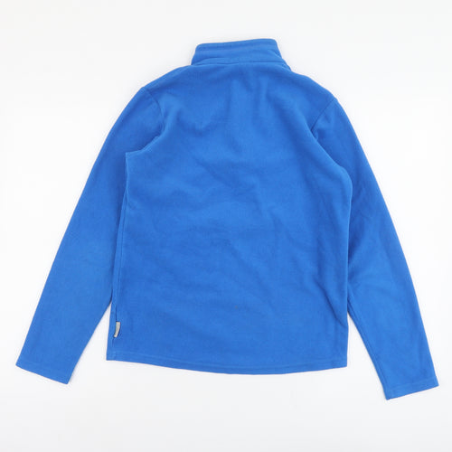 Quechua Girls Blue Polyester Pullover Sweatshirt Size 14 Years Zip