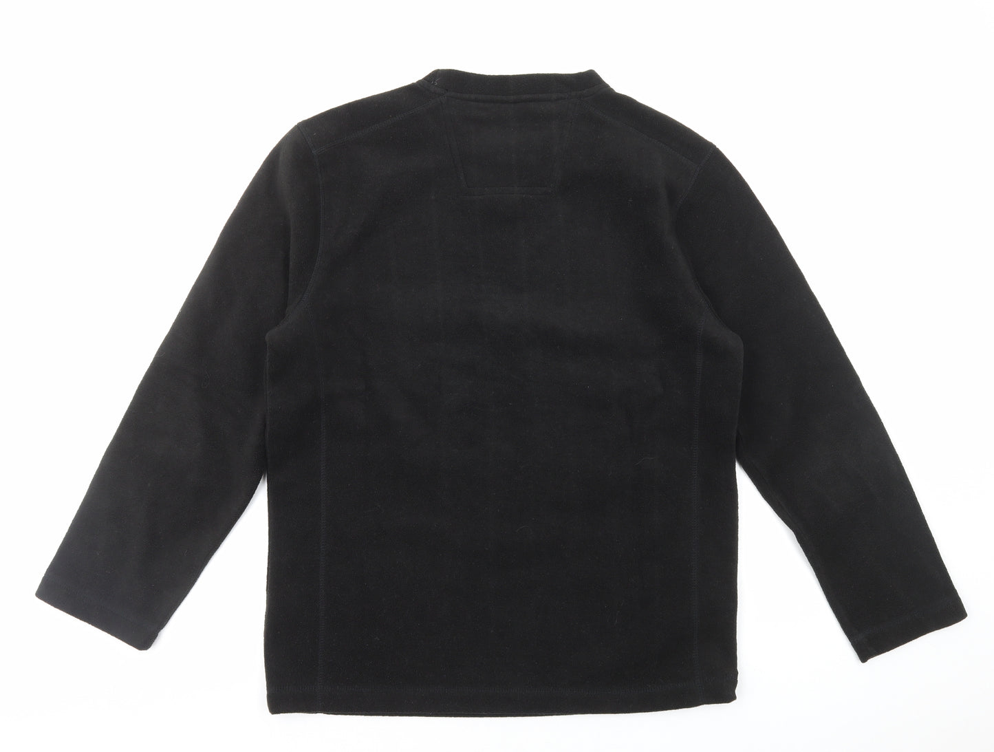 TU Mens Black Polyester Pullover Sweatshirt Size M