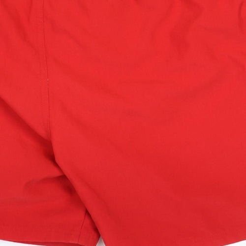 O'Neill Mens Red Polyester Bermuda Shorts Size S Regular Tie - Swim Shorts