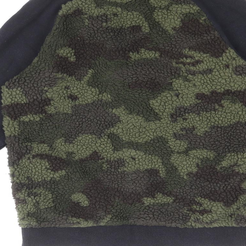 M&Co Boys Multicoloured Camouflage Jacket Size 9-10 Years Zip
