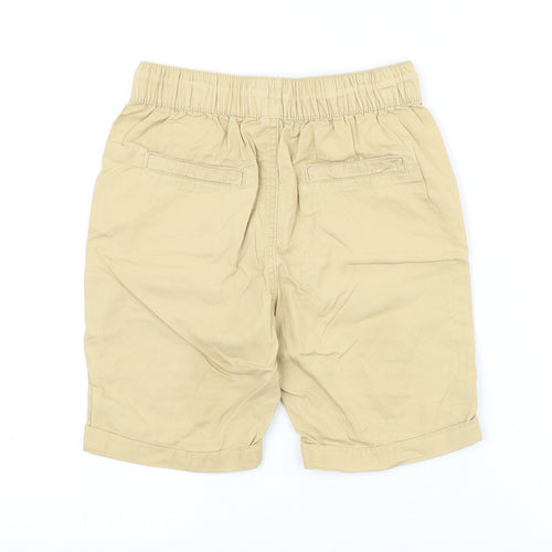Nutmeg Boys Beige 100% Cotton Chino Shorts Size 8-9 Years Regular Tie